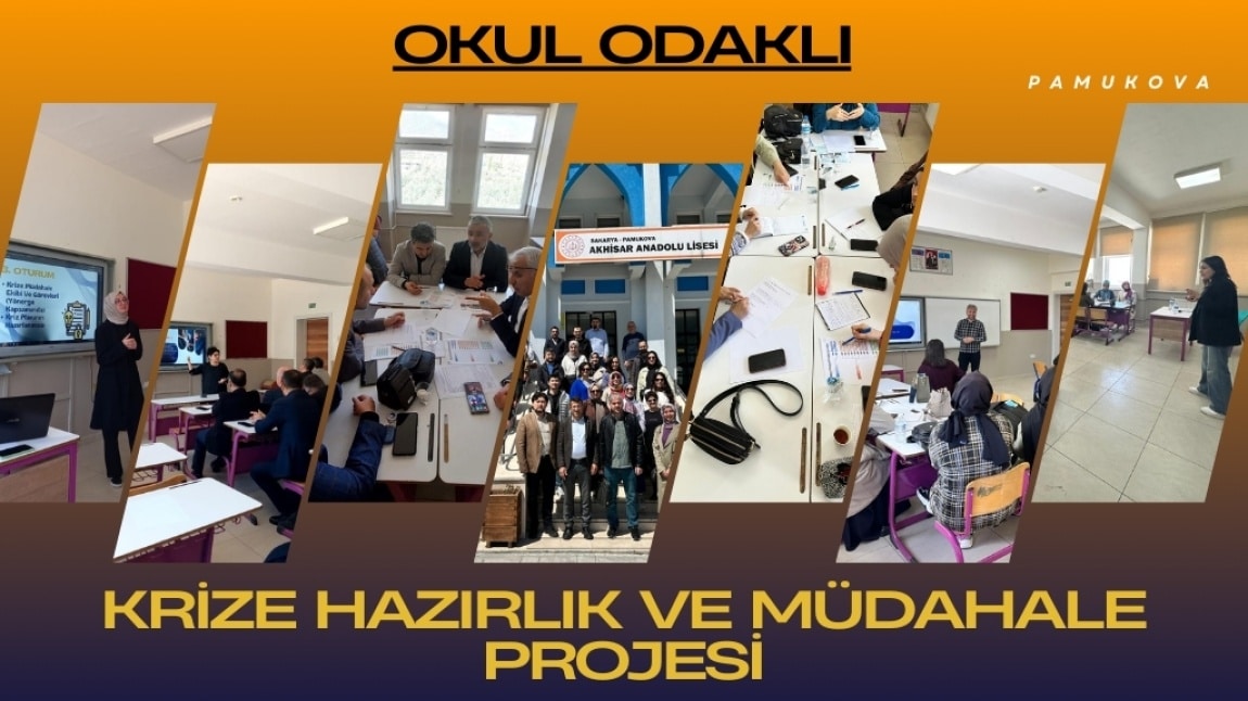OKUL ODAKLI KRİZE HAZIRLIK VE MÜDAHALE PROJESİNİN PİLOT UYGULAMASI PAMUKOVA İLÇESİNDE GERÇEKLEŞTİRİLDİ.